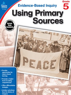 cover image of Using Primary Sources, Grade 5